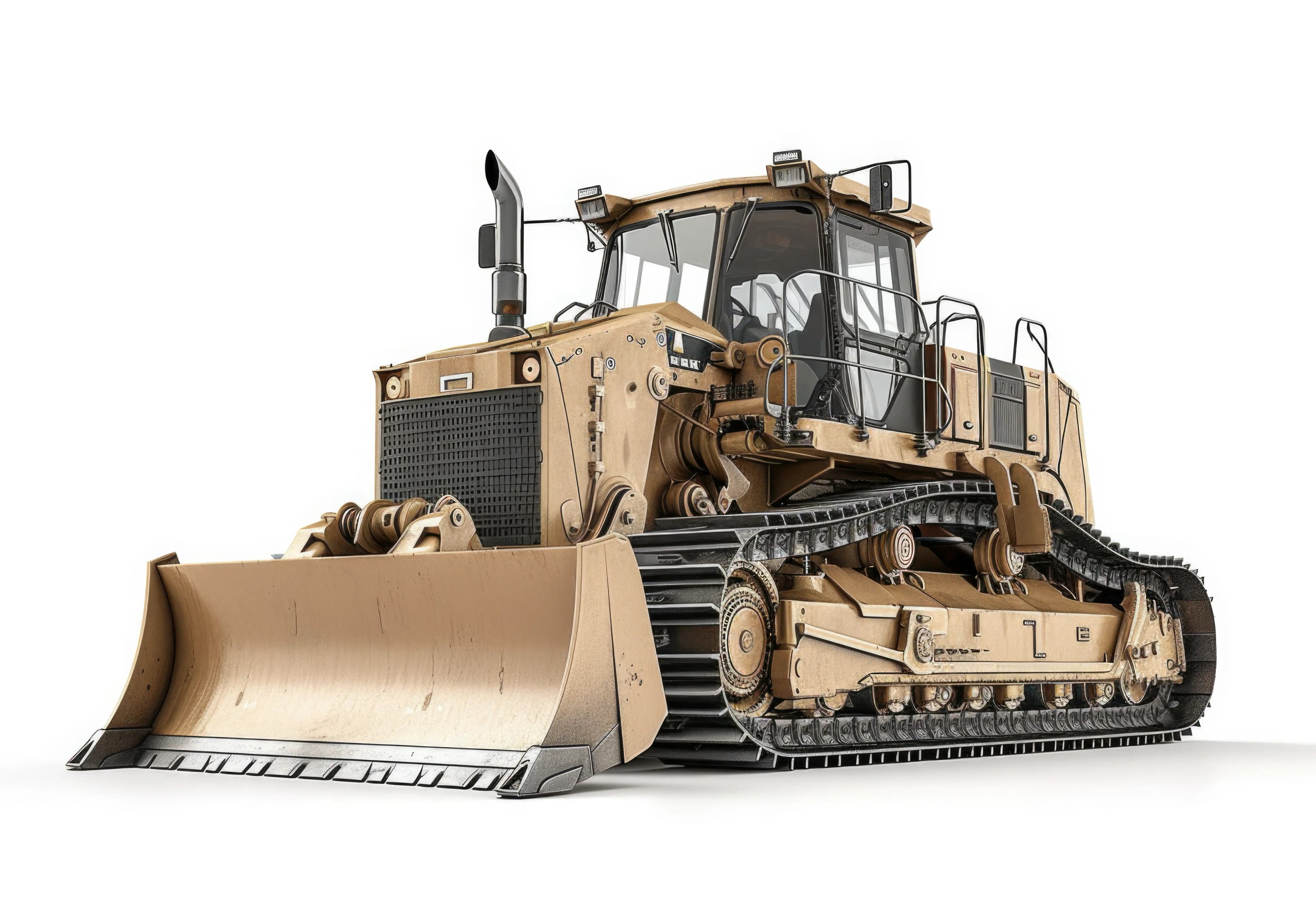 Heavy earthmoving machine used in mineral extraction